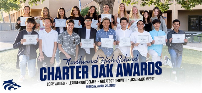 NINETEEN "TRUE LEADERS" ON NHS SWIM RECEIVE PRESTIGIOUS CHARTER OAK AWARD